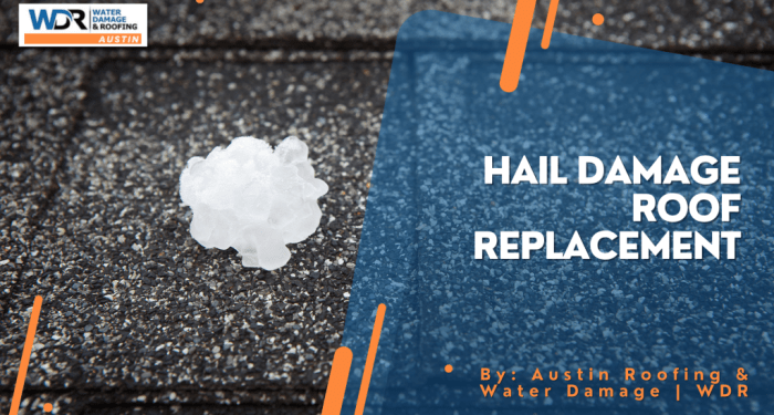 Hail Damage and Metal Roof Replacement