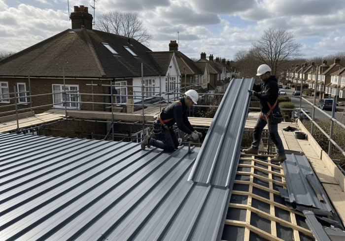 Roofing contractors