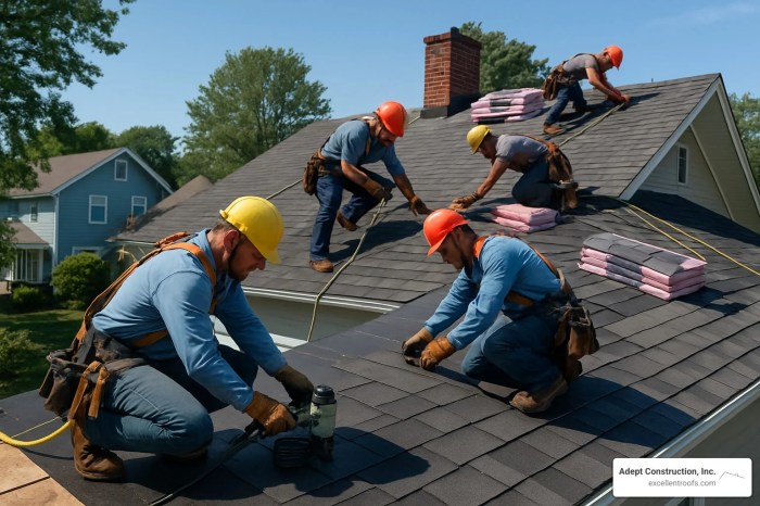 Residential roof installation companies