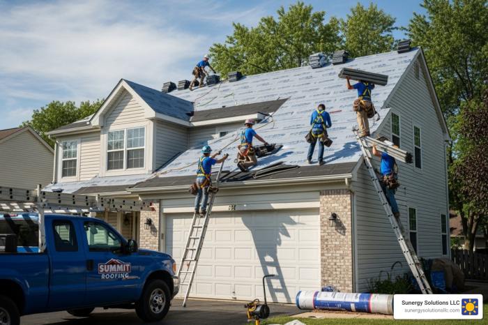 Residential roof installation companies